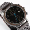 Wooden Watch For Men Natural Ebony - Socrates _5 Wooden Watch For Men Natural Ebony - Socrates