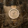 Wooden Watch for Men Natural Maple Wood Chronograph Watch – Socrates_11 Wooden Watch For Men Natural Maple Wood – Plato