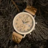 Wooden Watch for Men Natural Maple Wood Chronograph Watch – Socrates_12 Wooden Watch For Men Natural Maple Wood – Plato