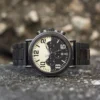 Ebony Marble Black - Horizon_3 Ebony Wood Watch Two Colors Black - Horizon