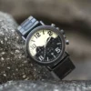Ebony Marble Black - Horizon_4 Ebony Wood Watch Two Colors Black - Horizon