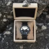 Ebony Marble Black - Horizon_9 Ebony Wood Watch Two Colors Black - Horizon