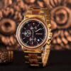 Rosewood Gold Personalized Wood Watch - Lancelot_6 Rosewood Gold Personalized Wood Watch - Lancelot