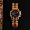Rosewood Gold Personalized Wood Watch - Lancelot_8 Rosewood Gold Personalized Wood Watch - Lancelot