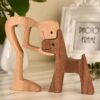 A-Man-with-Dark-Pointy-Ears-Dog-Wood-Sculpture_31 A Man With Dark Pointy Ears Dog Wood Sculpture - Large