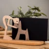 A-Man-with-Dark-Pointy-Ears-Dog-Wood-Sculpture_31 (4) A Man With Dark Pointy Ears Dog Wood Sculpture - Large