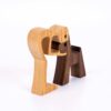 A Man with Dark Pointy Ears Dog Wood Sculpture_9 A Man With Dark Pointy Ears Dog Wood Sculpture