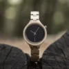 Natural Maple Wood Watch Black The Dream Worlds Collection - Marlene