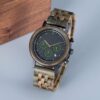 Sandalwood-Wood-Watch-Green-Aton_6 Classic Multifunction Sandalwood Wood Watch Green - Aton