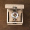 Mens Luxury Watches Automatic Mechanical Movement Wooden Watche Zebrawood