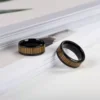 Sandalwood Tungsten Wood Ring Wood Wedding Band Handmade Jewelry - Mens engagement band - Anniversary gift RBGSP08_6 Sandalwood Wood Ring Wedding Band Handmade Jewelry - Anniversary Gift