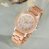 Wooden Watches For Women Classic Maple Engraved Watch - Starry Sky
