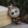 Yggdrasil Watch Handmade Colored Wooden Watch