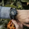 Mens Wooden Watches Premium Handmade Ebony Black - Hunter_12 Mens Wooden Watches Premium Handmade Ebony Black - Hunter