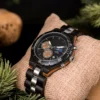Mens Wooden Watches Premium Handmade Ebony Black - Hunter_14 Mens Wooden Watches Premium Handmade Ebony Black - Hunter