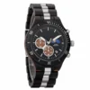 Mens Wooden Watches Premium Handmade Ebony Black - Hunter_6 Mens Wooden Watches Premium Handmade Ebony Black - Hunter