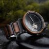 Wooden Watches For Men Classics Automatic Tigerwood Black - Avalon