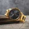 Classic Chronograph Wooden Watch Ebony Gold Limited Edition_1600_1 Classic Chronograph Wooden Watch Ebony Gold Limited Edition