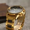 Classic Chronograph Wooden Watch Ebony Gold Limited Edition_1600_3 Classic Chronograph Wooden Watch Ebony Gold Limited Edition