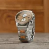 Classic Chronograph Wooden Watch Whiskey Barrel Limited Edition_4_25 Reclaimed Whiskey Barrel Watch Classic Chronograph Limited Edition