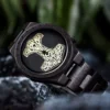 Thor’s Hammer Mjölnir Wood Watch Ebony Black Gold_4 Thor'S Hammer Mjolnir Wood Watch Ebony Black Gold