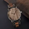 Classic Handmade Minimalist Wooden Watch Walnut Gunmetal_6 Classic Handmade Minimalist Wooden Watch Walnut Gunmetal