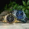 Best-Wooden-Watches-Handmade-Ebony-Wood-Chronograph-Blue-44MM_10 Best Wooden Watches Handmade Ebony Wood Mens Chronograph Watch Blue 44Mm