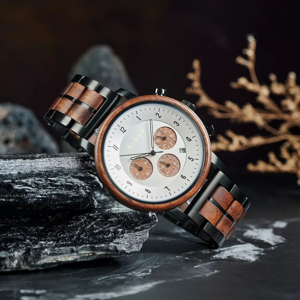 Wooden Watches Women Luxury Men Wood Watch Automatic, Mechanical