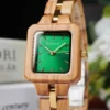 Olivewood Oasis – Verdant Virtue Olive Wood Watch 25Mm