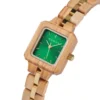 Olivewood Oasis – Verdant Virtue Olive Wood Watch 25Mm
