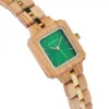 Olivewood Oasis – Verdant Virtue Olive Wood Watch 25Mm
