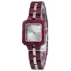 Purpleheart Purity – Burgundy Elegance Purple Heart Wood Watch 25Mm