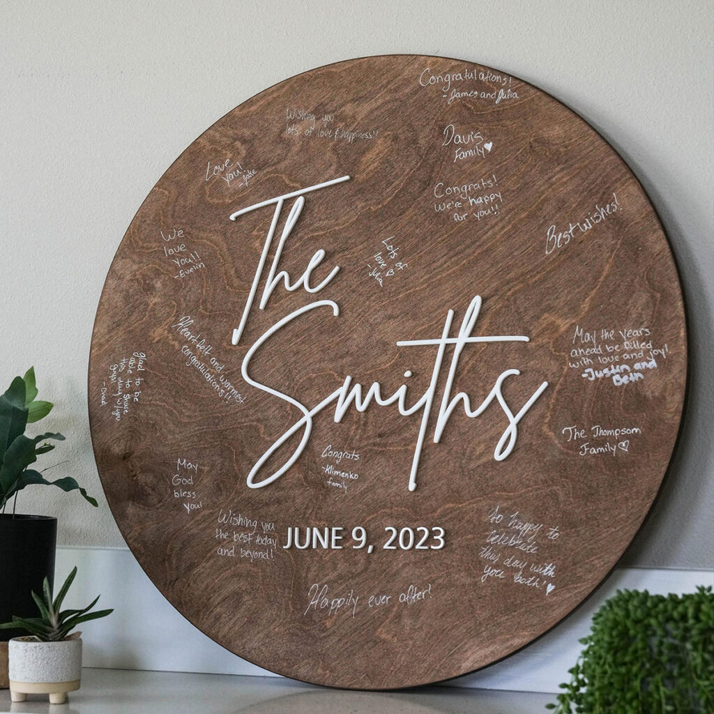Wedding guest sign board 60 photos - Astyledwedding.com